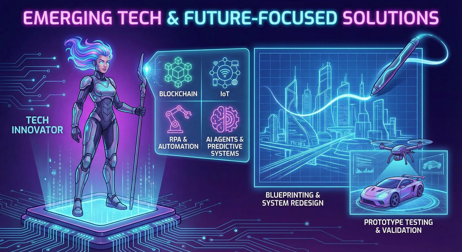 Emerging Tech & Future-Focused Solutions